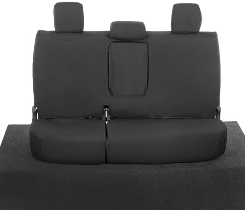 For Toyota Hilux 2016+ Seat Covers | Heavy-duty Waterpoof Protection | Double Cab Split Rear Seat (With Central Armrest), Airbag Compatible, Easy Fit