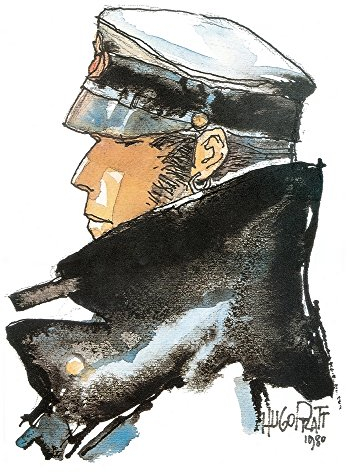 A4 Plastic Folder Corto Maltese L'Auteur et la bande dessinée, 1980 (15100105)