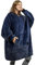 Kato Tirrinia Übergroße Warme Hoodie Sweatshirt Decke, Weiche Flanell Damen Deckenpullover, Komfortable Kapuzenpullover, Gemütlich Geschenke Decke für Erwachsene, Männer, Frauen, Teenager, Dunkelblau