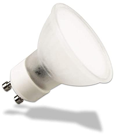 INNOVATE GU10 LED Leuchtmittel – 260 Lumen Opal frosted Reflektor warmweiß 3000K – energiesparendes 3W GU 10 230V – CRI 80 LED Spots dimmbar (10 Stück)