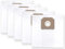 profilters 5x compatible avec sac-filtre pour aspirateur: BOSCH Gas 55, HILTI VC-60U, NILFISK 302002892, NILFISK ALTO 302002904, MAKITA 447L