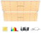 SPIDER FARMER SF4000 Luminaria Led para Cultivo Interior Usando Samsung LM301H EVO Leds Diseño con Regulador 450w Lamparas Led Cultivo Espectro Completo Crecimiento y Floración