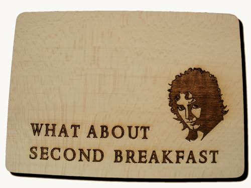 Lord of The Rings Chopping Cutting Cheese Board LOTR Place Mat Gift Present (Premium Hardwood 30x20 cm)