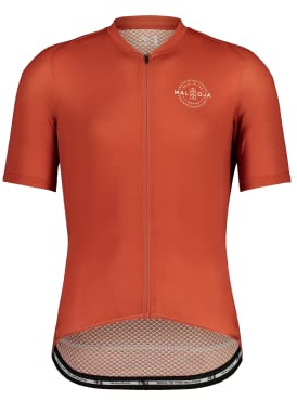 Maloja Herren KratzdistelM. 1/2 Breeze Radtrikot, firebug, M