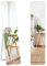 RELAX4LIFE Ganzkörperspiegel 2 in 1, Standspiegel, Wandspiegel, Ankleidespiegel mit Holzrahmen, verstellbar & freistehend, modern, Garderobenspiegel für Schlafzimmer & Wohnzimmer & Geschäft, weiß