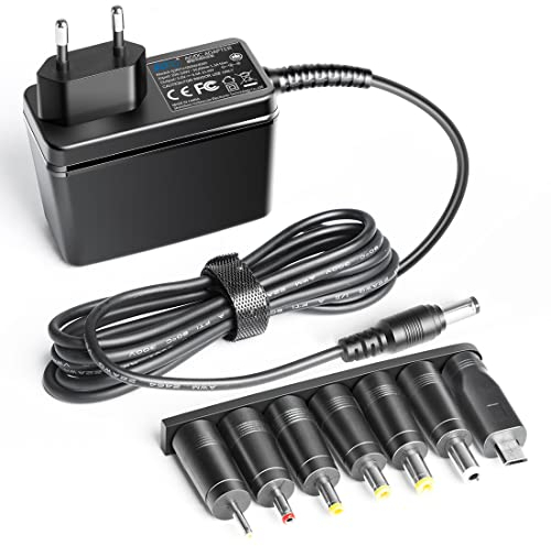KFD Universal Netzteil 5V Ladegerät für Sony SRS-XB30 SRS-XB30B Tragbarer kabelloser Lautsprecher DC5V Ladekabel TV-Box Roberts Play10 DAB-Radio Tablets Babyphone VoIP-Telefon HUB Kamera Netzadapter