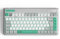 iQunix OG80 WORMHOLE Mechanical Keyboard UK Layout, Wireless RGB TKL Retro Keyboard with 2.4GHz / Bluetooth 5.1 / Wired Type-C, Tilted F-Row, Hot-Swappable Cherry MX Browns, for Windows PC/Mac