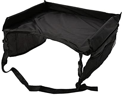 Blue Fish Kinder Reisetisch Kindersitz Spiel - Knietablett Auto Kindertisch | Kindersitz Reisetisch Lernspielzeug Mit Netztaschen | Kinder Tray Spiel Und Esstisch Spieltisch Für Hause Reise