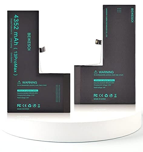 Beikesoi Replacement Battery Compatible With iPhone 13 Pro Max (4352mAh)