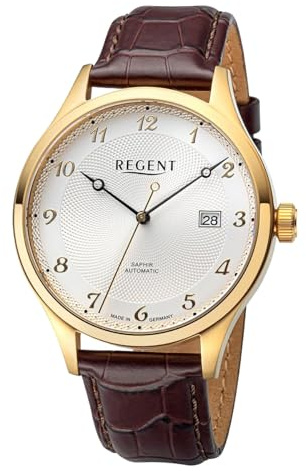 REGENT Armbanduhr Automatik Made in Germany GM-2214
