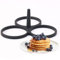 Stampo da pasticceria in silicone per 3 pancakes,blinis,mini pancake o uova, pancake Perfetto grazie a questo stampo per torta compatibile con padella di medie dimensioni.