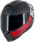 Broken Head BeProud Sport Rot Ltd Motorradhelm - Schlanker Integralhelm Mit Klarem + Schwarzem Visier - Matt-Schwarz - Größe XXL (63-64 cm)