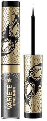 Eveline Cosmetics Variété Shiny Wasserdichter Eyeliner – Langanhaltender 24-Stunden-Halt in 4 Lebendigen Farben