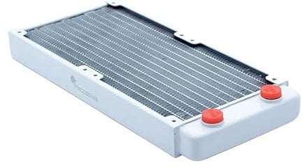 Computer PC Water Cooler Piano Paint White Copper CPU Radiator Radiator P-WP240