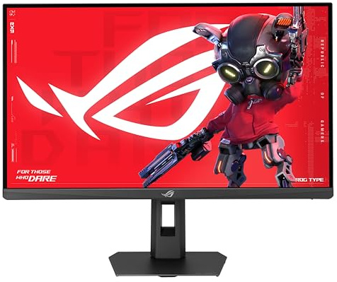 ASUS ROG Strix XG27ACMEG Gaming Monitor – 27-inch 2560x1440, 260Hz OC, 0.3ms (min.), Fast IPS, Extreme Low Motion Blur Sync, USB Type-C, G-Sync compatible, HDR, Aura Sync