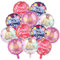 Folienballons Happy Mother's Day, 45,7 cm, Muttertagsdekoration, Folienballons, rund, bunt, Heliumballon für Muttertag, Geburtstag, Party-Dekoration, 12 Stück