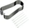 pistro Set di punte di ricambio per penna stilo touch per Samsung Tab S6 S7 S6 Lite S7 FE – punte flessibili di ricarica con clip per tablet, scrittura fluida e esperienza di disegno (bianco)