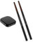 Elektronische Drumsticks, Elektronische Drum -Set mit Air Drumsticks 16D Lautsprecher DSP Sound Card für Anfänger Erwachsene Professionelle Schlagzeugerstudent (Black)