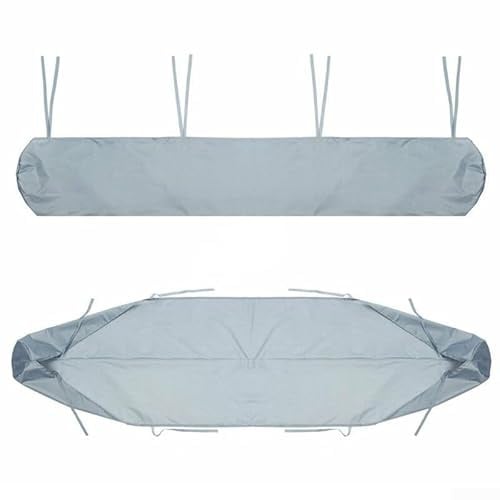 Custodia antipolvere per tenda da esterni, impermeabile, protegge le tende da sole retrattili da pioggia e polvere, con chiusura a cordoncino (grigio)