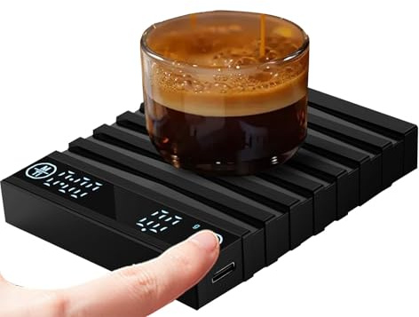 Waage Mit Timer,2 Kg/0,1 G Hochpräzise Kaffeewaage,Timer Messgerät Für Brüh Zuhause Camping Reise Küche Backen Täglich | Küche Zuhause Reisen Täglich