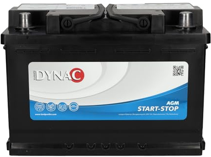 Car Battery 096AGM 12V 70Ah 760CCA High Performance Starter Battery | Absorbent Glass Mat Technology for Start/Stop Vehicles| Maintenance Free 570901076, 278 x 175 x 190 mm