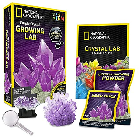 NATIONAL GEOGRAPHIC 81271 Crystal Growing Kit, Viola