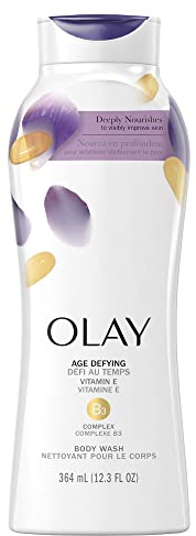 OLAY Jabón Líquido Corporal Olay Desafío La Edad Vitamina E, 364 ml, colorant, 364 ml, pack of/paquete de