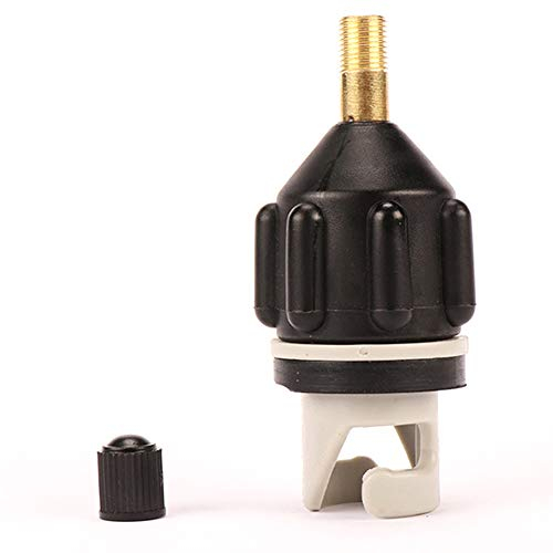 Surakey Kajak Pumpe Ventil Adapter SUP Pumpenadapter Luftpumpen ventiladapter Standup Paddle Board Luft Ventil Aufblasbarer Adapter Zubehör für Kanu Paddelboard Schlauchboot