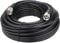 Ullnosoo RG8x Coaxial Cable 100 ft, CB Radio Antenna Coax Cable UHF PL259 Male to Male Low Loss CB 50 Ohm for HAM Radio, Antenna Analyzer, Dummy Load, SWR Meter
