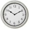TFA Dostmann Analoge XL-Wanduhr Outdoor, 60.3067.02, große Uhr, im Retro Design, spritzwassergeschützt, aus Metall und mit Glas, für die Terrasse/Balkon, Weiß
