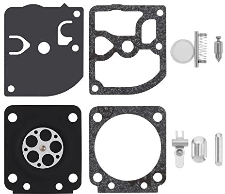 YINETTECH 2 Sets Vergaser-Dichtung-Membran-Reparatursatz, kompatibel mit Stihl 017 018 021 023 025 MS170 MS180 MS210 MS230 MS250 Kettensäge ersetzt RB77