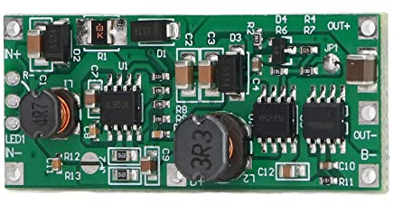 Fyearfly Lade Boost Modul DC, DC-DC Step-Up Wandler UPS Batterieladegerät Leiterplattenplatine Dc5.0V-12.0V Spannungswandler Boost-Laderegler, Für Poe, Router (9V-Ausgang)