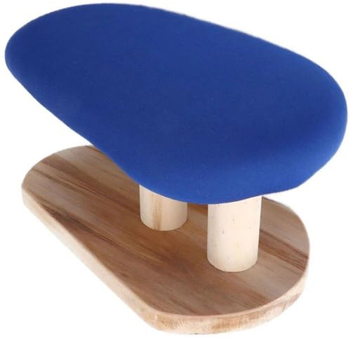 Hrippy Wooden Ironing Board Multifunction Mini Sleeve Cuffs Collars Ironing Table for Sewing Craft Room Household Travel