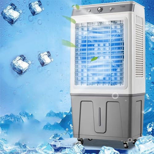 RR-YRL Großes Luftvolumen-Industrielles/Inländisches Klimagerät 5000M³/H, Beweglicher Ventilator, Kann EIS/Wasser, 3 Geschwindigkeiten Hinzufügen,Plastic Panel