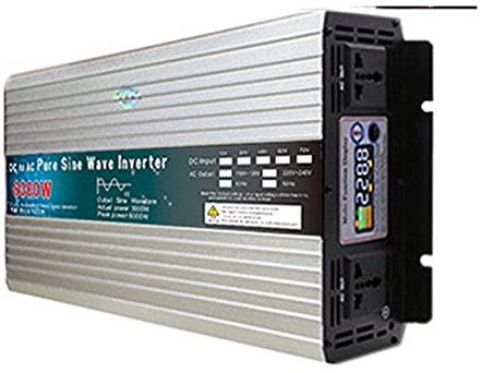 Wechselrichter Reiner Sinus-Wechselrichter 12 V / 24 V / 48 V / 60 V bis 110 220 6000 W 8000 W Spannungswandler-Konverter Reine Sinus-Wellenleistung Solar für Auto, Fahrzeuge, Wohnmobil, LKW, Außenber