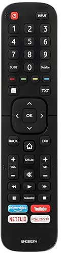 STAR BOX - Télécommande Compatible Hisense EN2BI27H LED 4K Smart TV