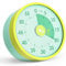 FAOKZE Minuteur Visuel Timer Enfant,60 Minutes Visuel Minuteur,Minuteur de Bureau pour Les Enfants,Minuteur Visuel,Classe Minuteu,Minuteur de l'école de l'enseignant,Cuisine,Salle de Sport