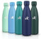 HoneyHolly Borraccia Termica, Doppia Parete Bottiglia Acqua in Acciaio Inox - 500ML - Senza BPA Bottiglia Termica, Antigoccia, Borraccia Palestra, Borraccia per Scuola, Sport, Ufficio