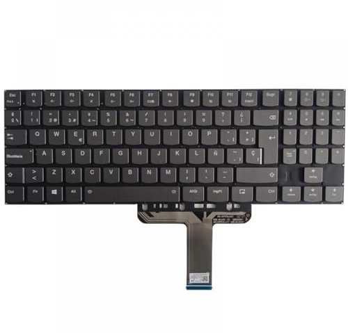 IJOSADON Clavier d'ordinateur Portable Compatible en Espagnol Compatible avec des modèles rétro-éclairés comme la Légion Y730 Y740 Y9000K 2019
