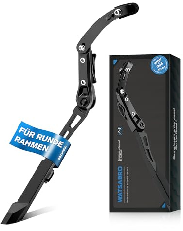 WATSABRO Fahrradständer Rundrahmen 24-29 Zoll - Schnellverstellung (45 KG)
