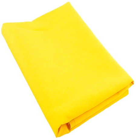 Baumwollstoff | Unifarben| 100% Baumwolle | weich, stapazierfähig, vielseitig zum Nähen | 100 cm x 150 cm | gelb