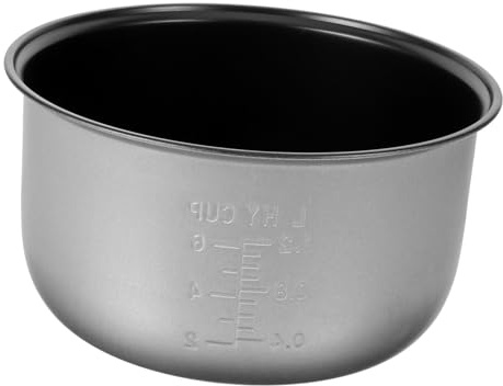 DECORNIJIA Cuve Intérieure Alliage pour Cuiseur Riz Antiadhésive Réutilisable pour Usage Quotidien Compatible Autocuiseur et Cuisson Saine Maison
