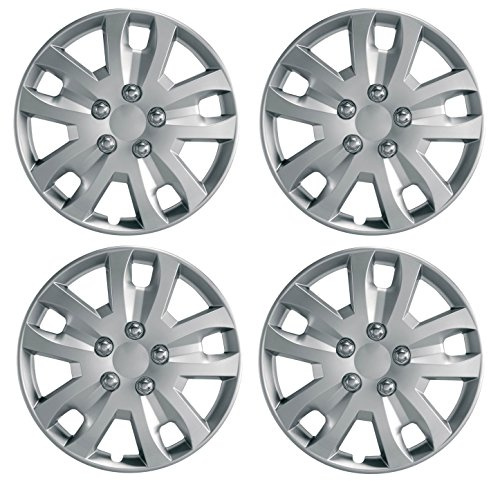 Set 4 x Deep Dish Commercial 15 Wheel Trims Hub Caps fits Peugeot Bipper