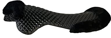 Acavallo Piuma Air-Releaset Pad Eco Front Riser, Größe:OneSize, Farbe:schwarz