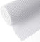 Revêtement de tiroir pour étagère, placard, tiroir, armoire – 30,5 cm x 6,1 m – Forte adhérence – Durable et antidérapant – Pour rangement d'ustensiles de cuisine, vaisselle, facile à installer, blanc
