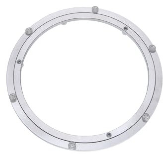 Dailydanny Drehteller aus Aluminium, robust, Drehteller für Esstisch, 30,5 cm