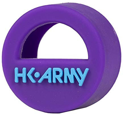 HK Army Paintball, lila mit blauem Logo, Mikro-Messgerät-Abdeckung (lila mit blauem Logo)