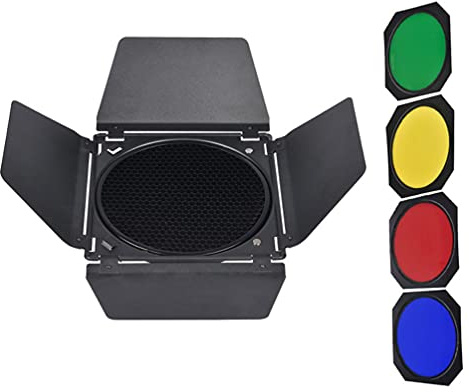 ibasenice Coperchio Nido d Ape Per Lampade Fotografiche Deflettore Per Lampade Fotografiche Barriera Fotoelettrica Foglie Accessori Per Flash Parti Di