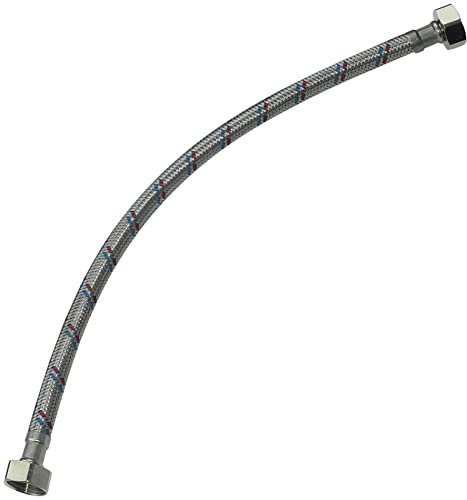 AERZETIX - C50977 - Tuyau de raccordement flexible - 300mm - 1/2 Femelle/Femelle - robinet mitigeur sanitaire cuisine salle de bain plomberie