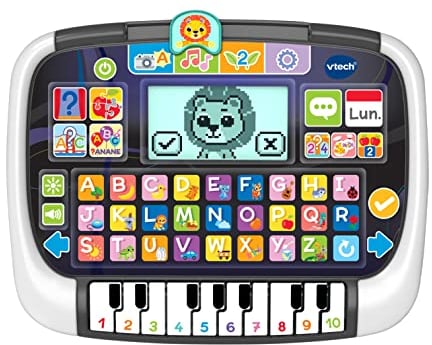 VTech 3480-551722 Panel Educativo con Piano Tablet Infantil Multi-App, Juguetes interactivos para niños +2 años, Versión ESP